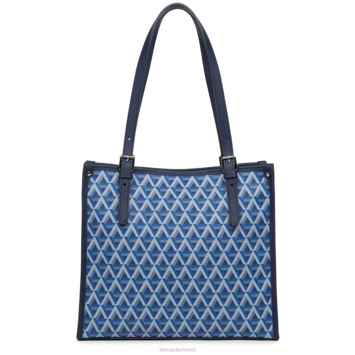 mulheres Lancaster Paris azul elétrico ícone de bolsa pequena RBF44363