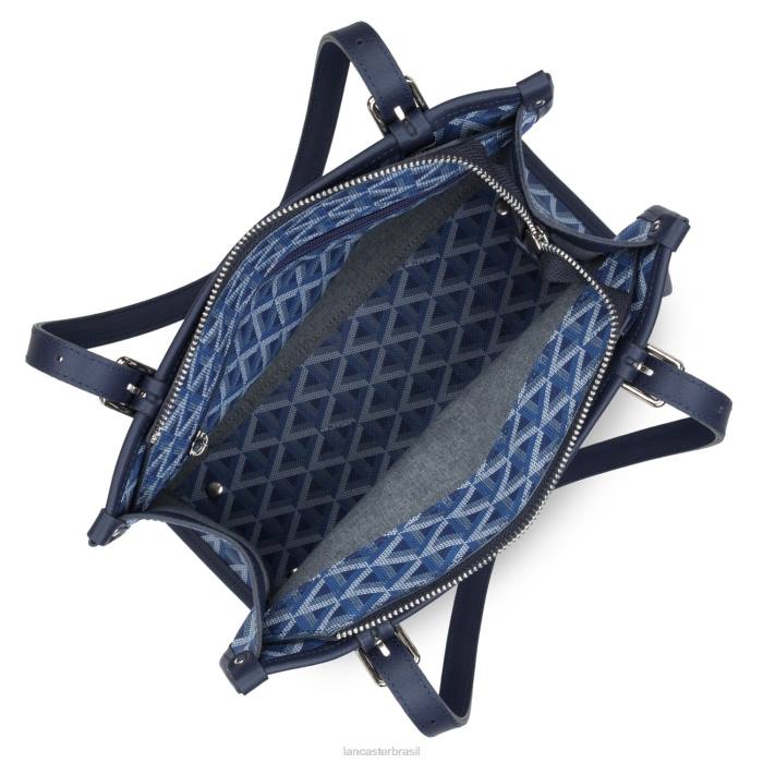 mulheres Lancaster Paris azul elétrico ícone de bolsa pequena RBF44363