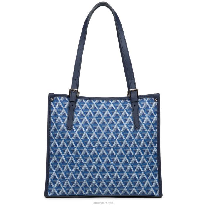 mulheres Lancaster Paris azul elétrico ícone de bolsa pequena RBF44363