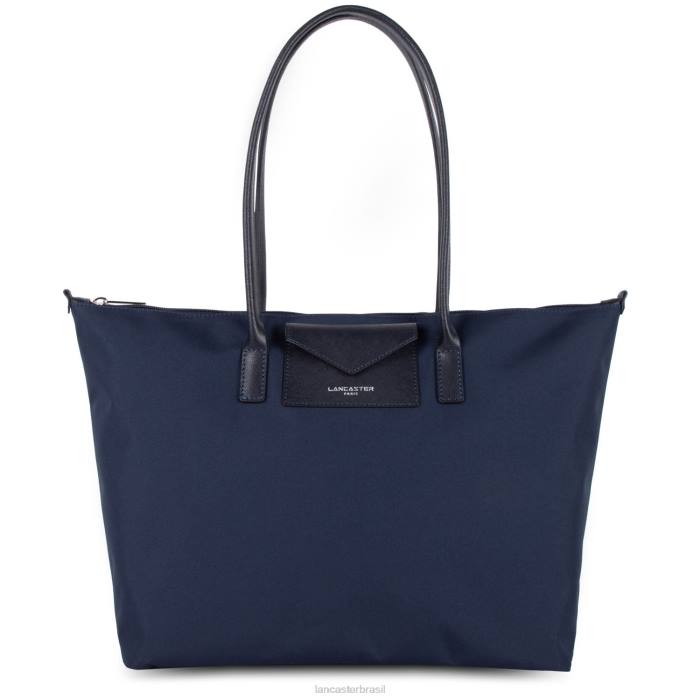 mulheres Lancaster Paris azul fonce bolsa grande smart kba RBF4635