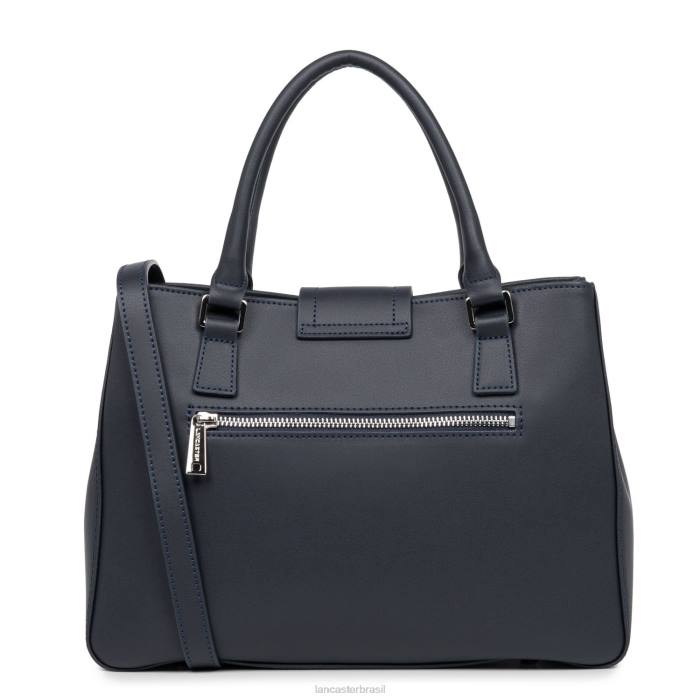 mulheres Lancaster Paris azul fonce m sacola cidade mae RBF43584