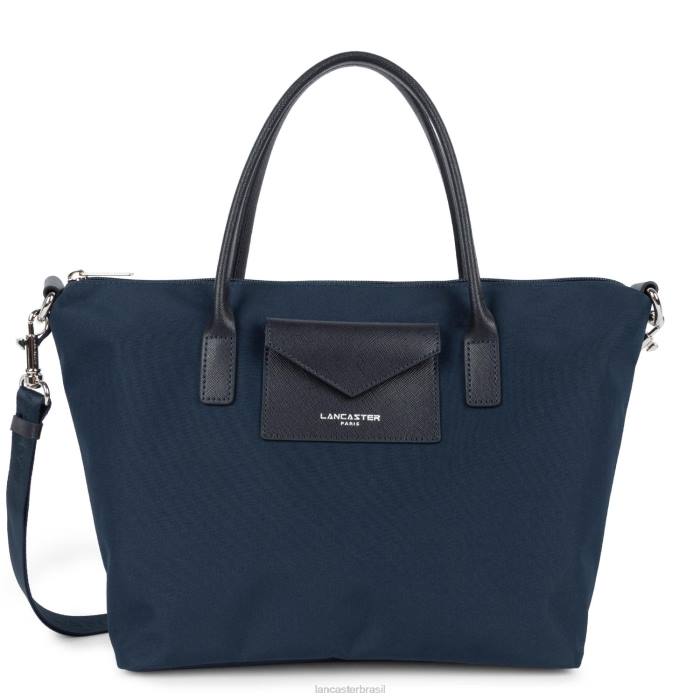 mulheres Lancaster Paris azul fonce sacola inteligente kba RBF44532