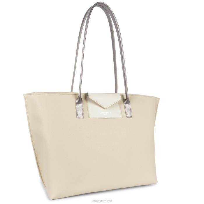 mulheres Lancaster Paris bege-cru-ou rosa bolsa grande maia RBF4713