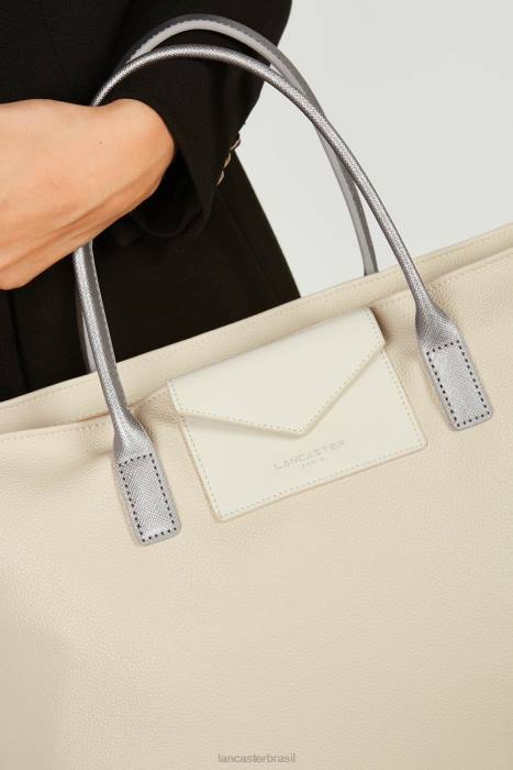 mulheres Lancaster Paris bege-cru-ou rosa bolsa grande maia RBF4721