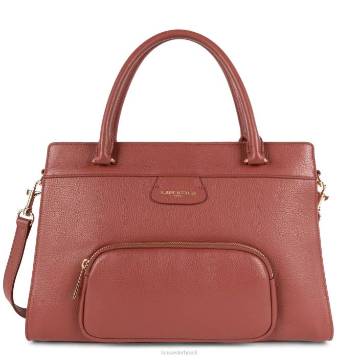 mulheres Lancaster Paris bois vermelho sacola grande duna RBF44500