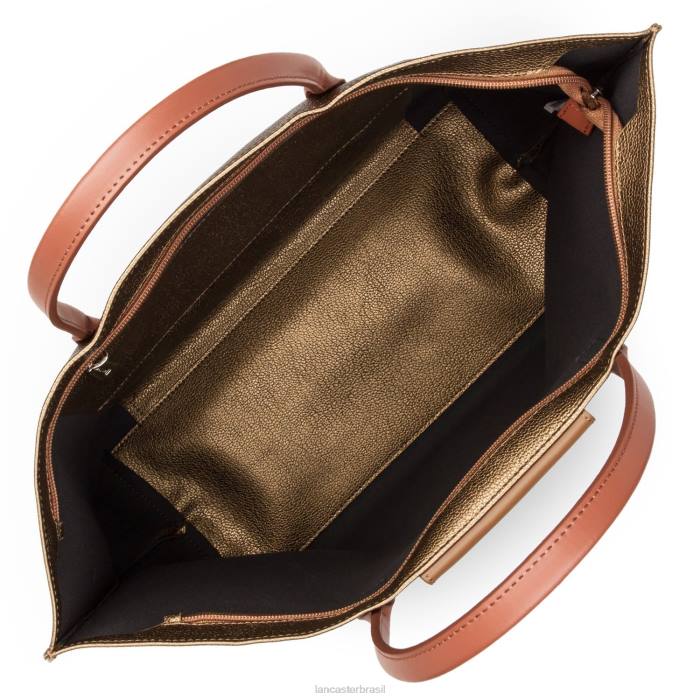 mulheres Lancaster Paris bronze-camelo-potiron bolsa grande maia RBF4730