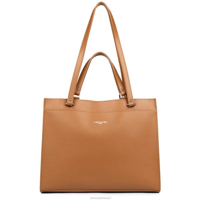 mulheres Lancaster Paris camelo bolsa grande serra RBF44465