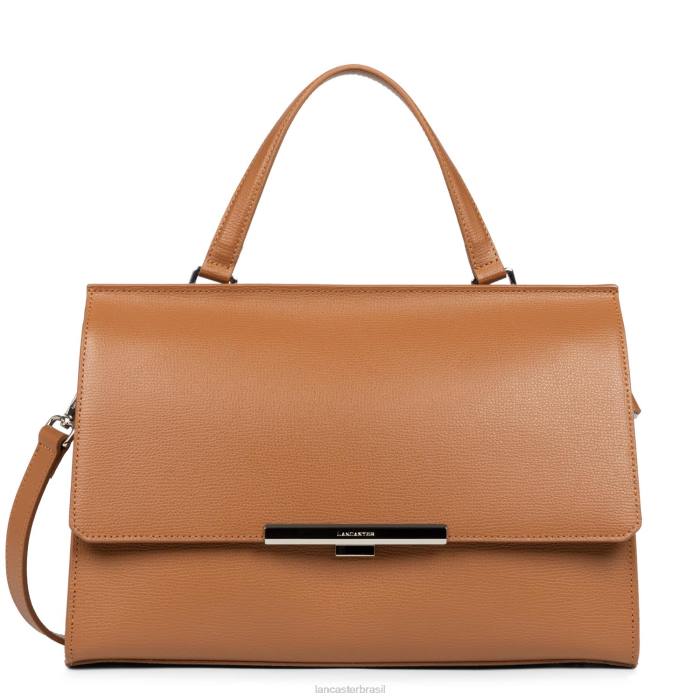 mulheres Lancaster Paris camelo bolsa grande serra RBF44468