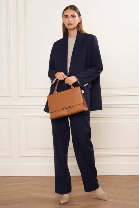 mulheres Lancaster Paris camelo bolsa grande serra RBF44468