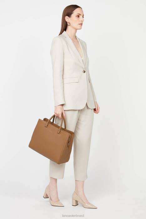 mulheres Lancaster Paris camelo duna de bolsa RBF42618