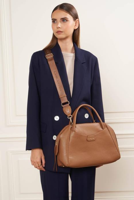 mulheres Lancaster Paris camelo m sacola duna RBF44493