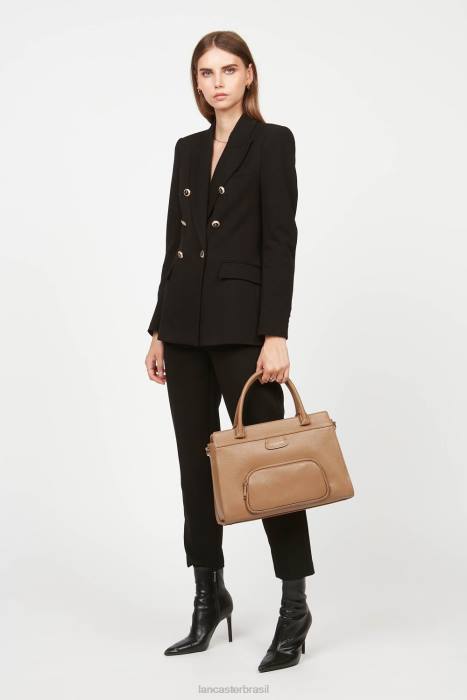 mulheres Lancaster Paris camelo sacola grande duna RBF44498