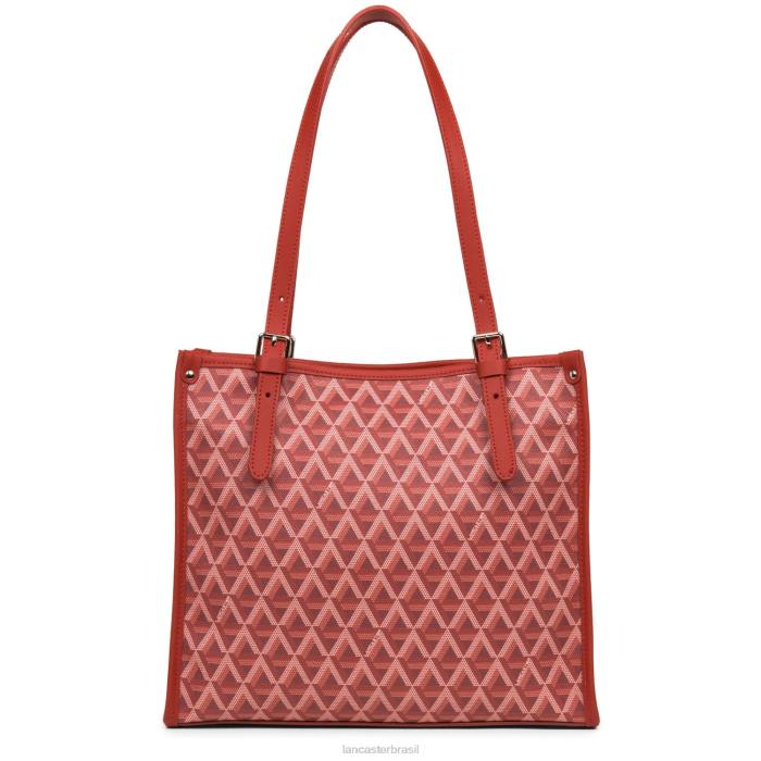 mulheres Lancaster Paris carmim ícone de bolsa pequena RBF44359