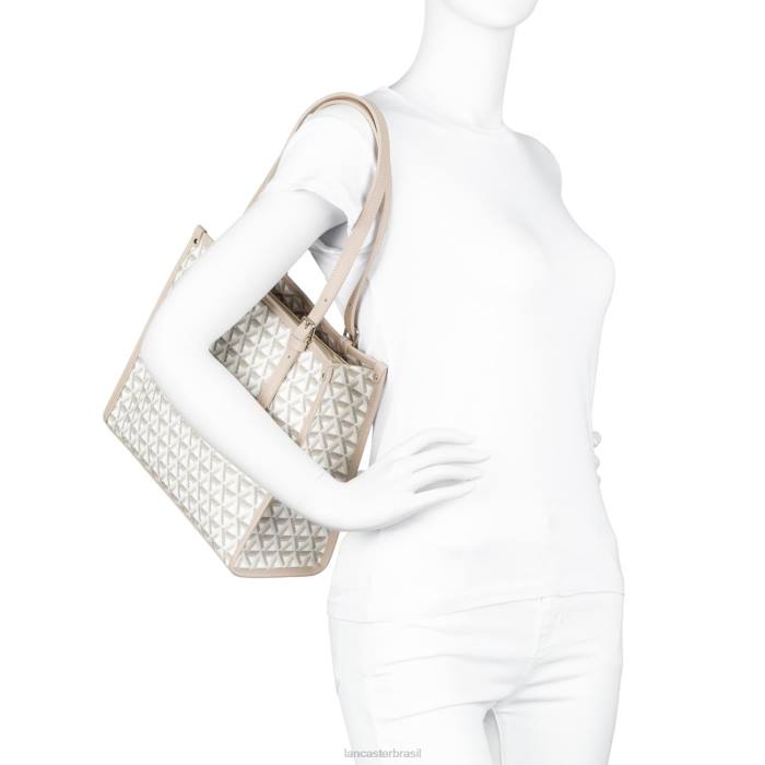 mulheres Lancaster Paris carmim ícone de bolsa pequena RBF44359