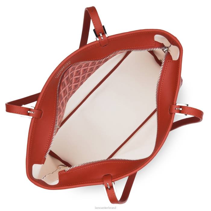 mulheres Lancaster Paris carmim m ícone de sacola RBF42515