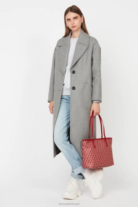 mulheres Lancaster Paris carmim m ícone de sacola RBF42515