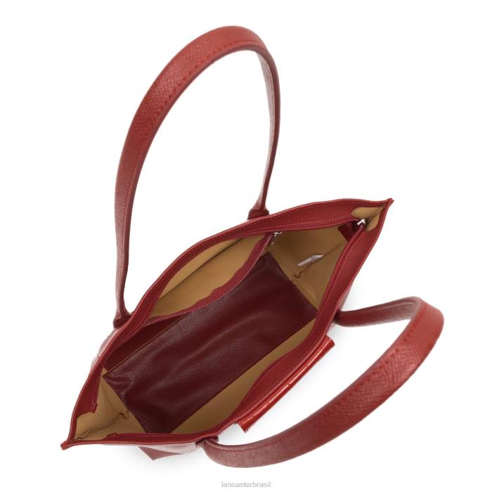 mulheres Lancaster Paris carmin-rouge-carmin bolsa tote maya RBF42851