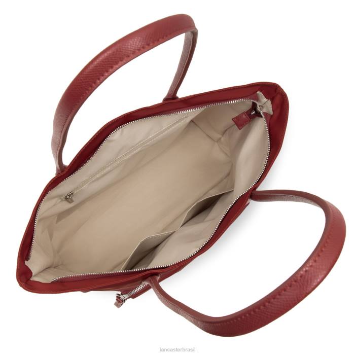 mulheres Lancaster Paris cereja sacola básica premium RBF44081