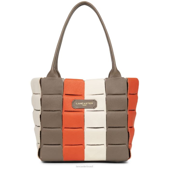 mulheres Lancaster Paris cinza multi sacola de estúdio enlace RBF43431