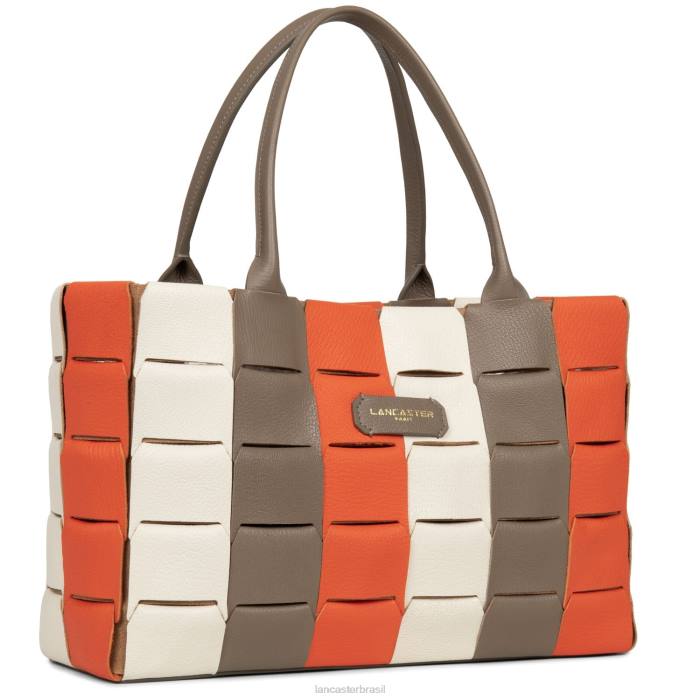 mulheres Lancaster Paris cinza multi sacola de estúdio enlace RBF43441