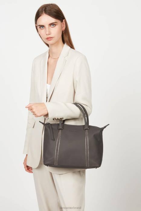 mulheres Lancaster Paris cinza sacola melodia suave RBF42992