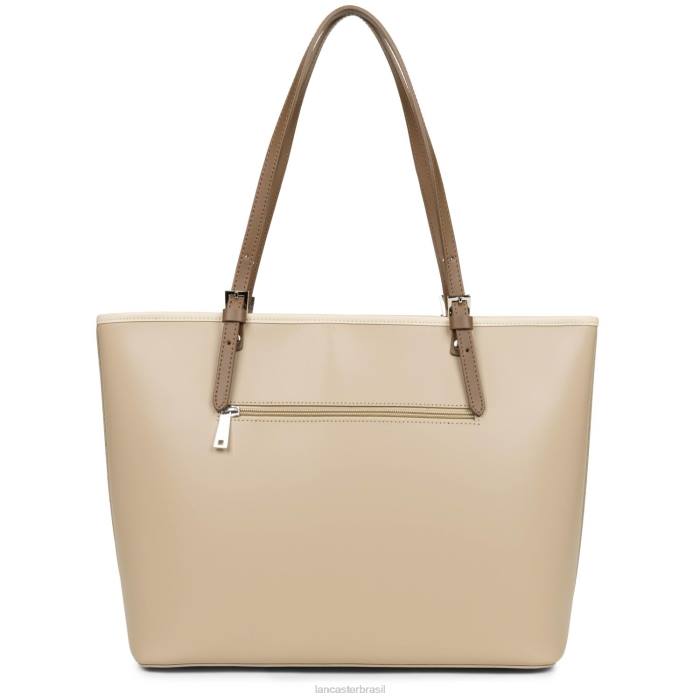 mulheres Lancaster Paris clair-vison nua bolsa grande lisa RBF43123