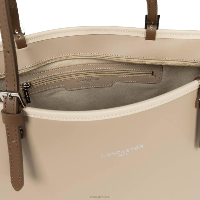 mulheres Lancaster Paris clair-vison nua bolsa grande lisa RBF43123