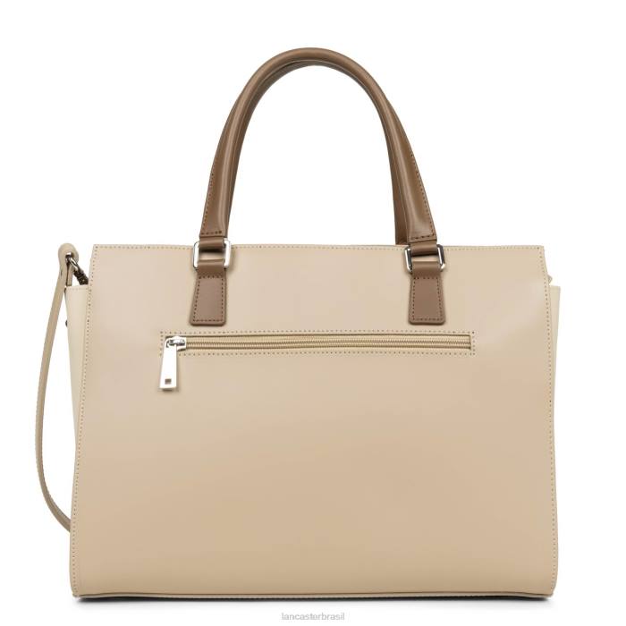 mulheres Lancaster Paris clair-vison nua bolsa grande lisa RBF43141