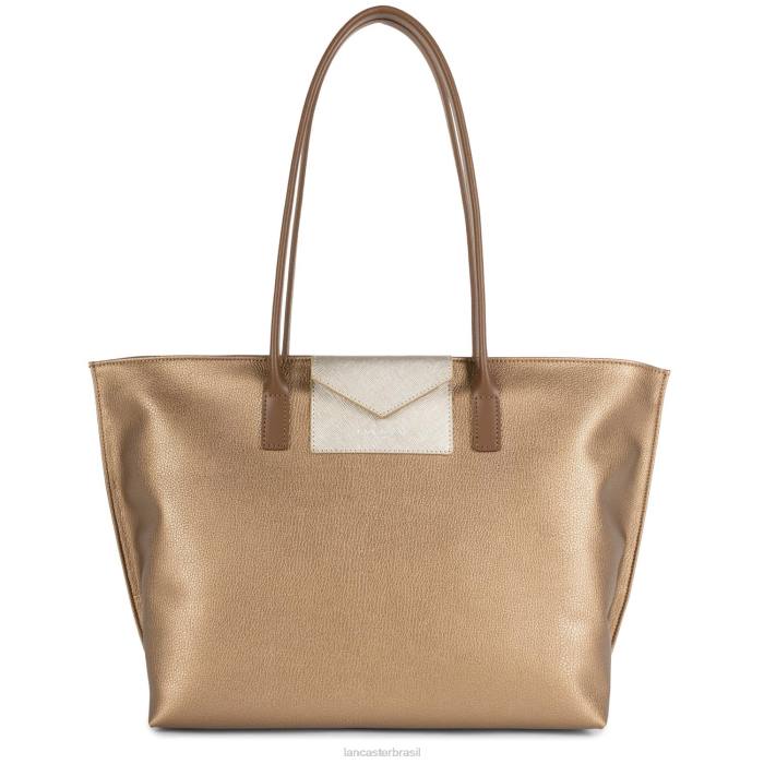 mulheres Lancaster Paris cuivre-champanhe-vison bolsa grande maia RBF4711