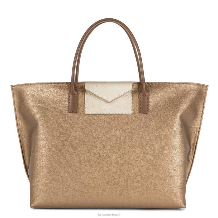 mulheres Lancaster Paris cuivre-champanhe-vison bolsa grande maia RBF4726