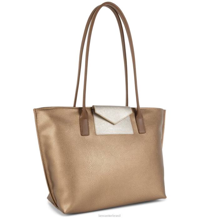 mulheres Lancaster Paris cuivre-champanhe-vison bolsa tote maya RBF42835