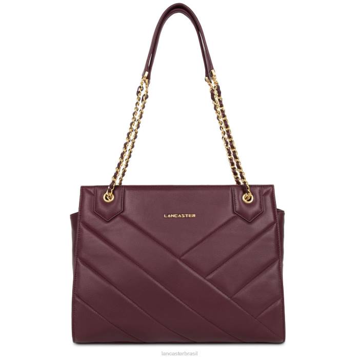 mulheres Lancaster Paris derramar bolsa tote croise matelassê RBF43633