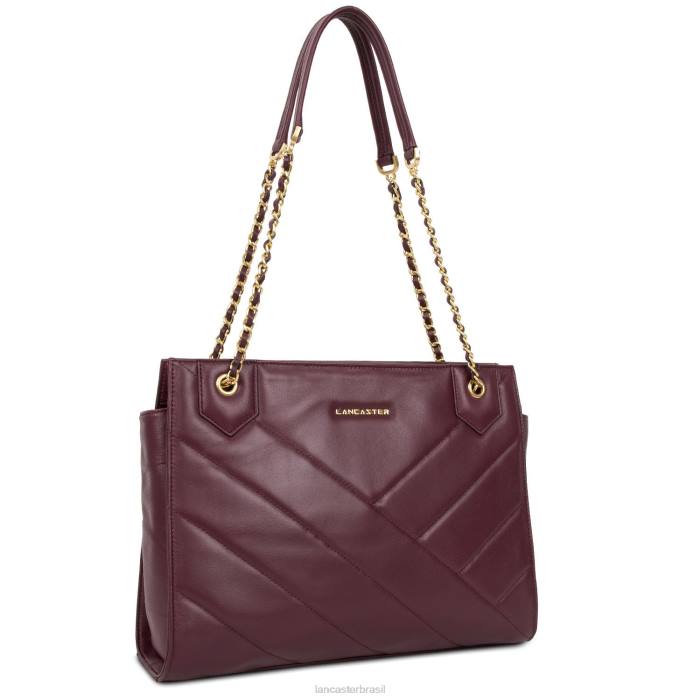 mulheres Lancaster Paris derramar bolsa tote croise matelassê RBF43633