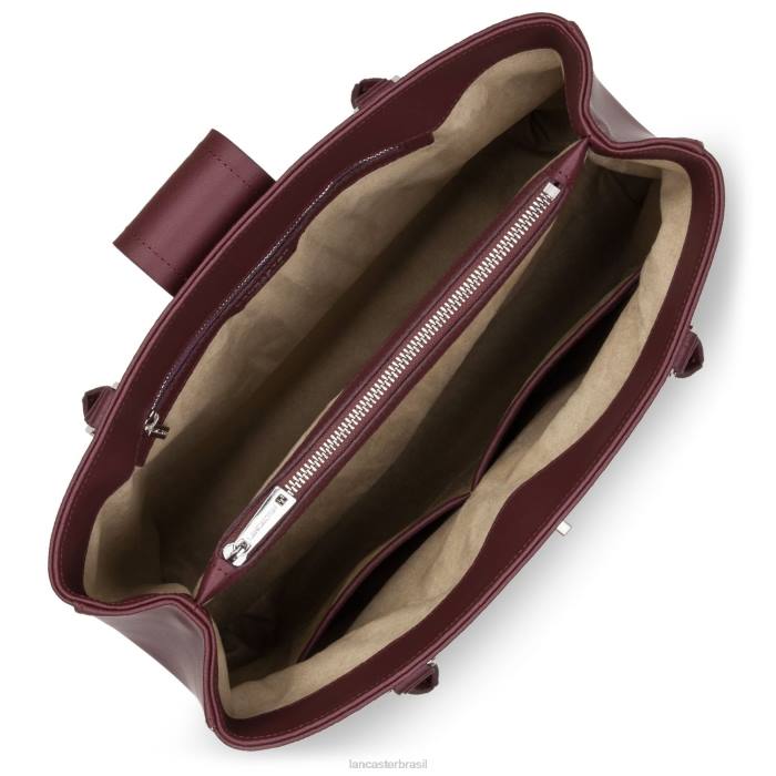 mulheres Lancaster Paris derramar bolsa tote grande city mae RBF44434