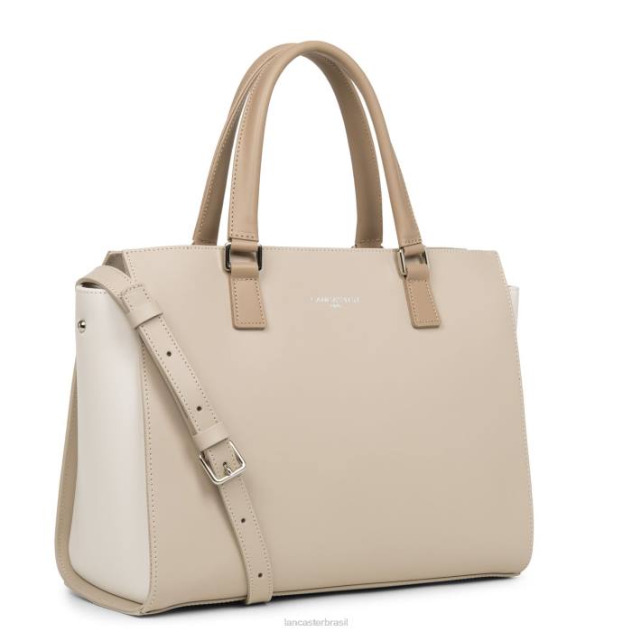 mulheres Lancaster Paris galet rose-cru-nude bolsa grande lisa RBF43148
