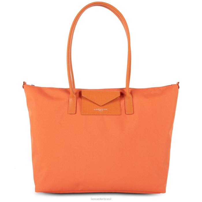 mulheres Lancaster Paris laranja bolsa grande smart kba RBF4626
