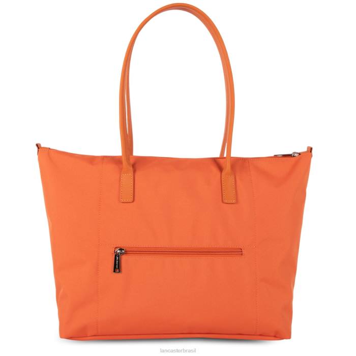 mulheres Lancaster Paris laranja bolsa grande smart kba RBF4626