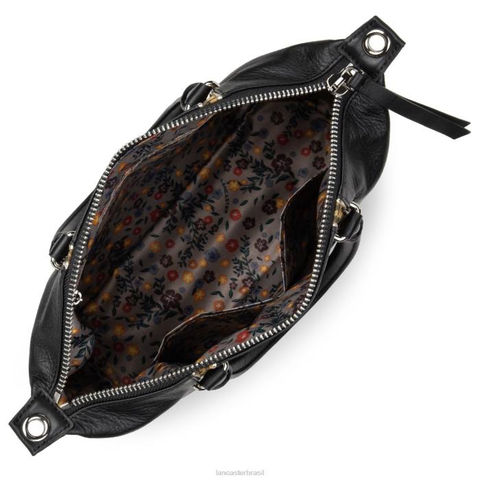 mulheres Lancaster Paris leopardo noir sacola melodia suave RBF42997