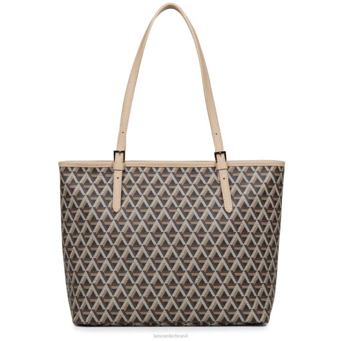 mulheres Lancaster Paris marrom-nu m ícone de sacola RBF42512
