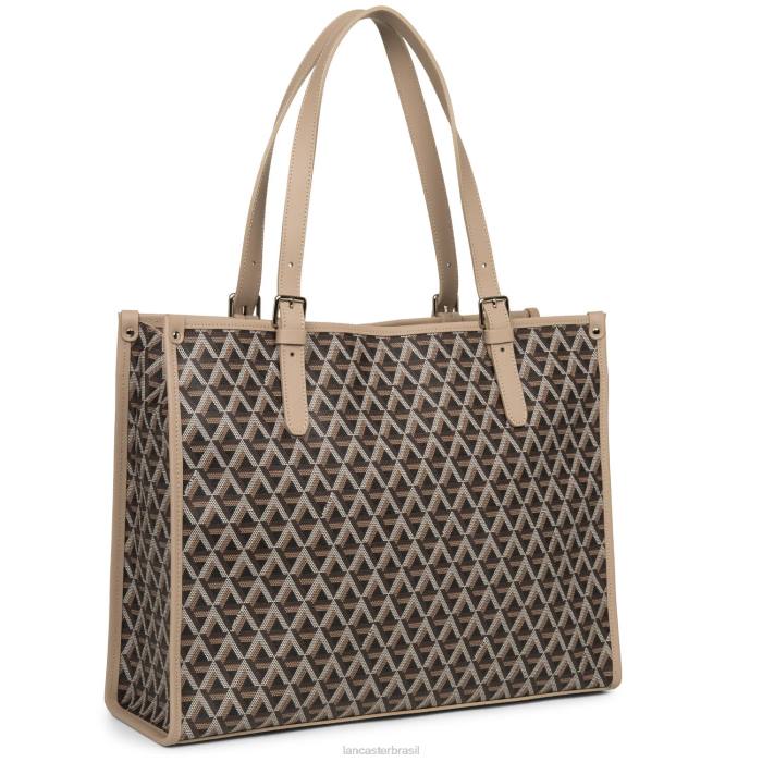 mulheres Lancaster Paris marrom-nu m ícone de sacola RBF43870