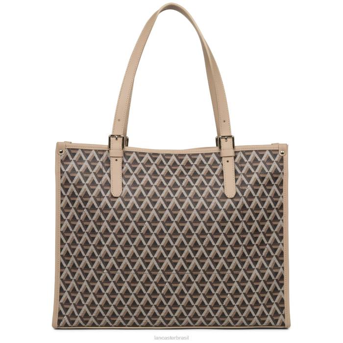 mulheres Lancaster Paris marrom-nu m ícone de sacola RBF43870