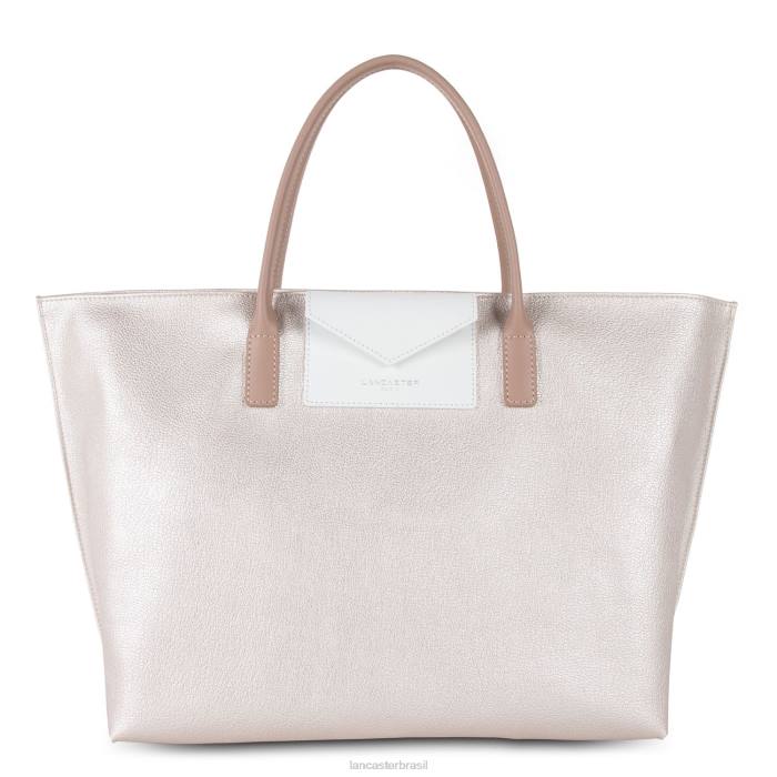mulheres Lancaster Paris nácar-branco-nu bolsa grande maia RBF4740