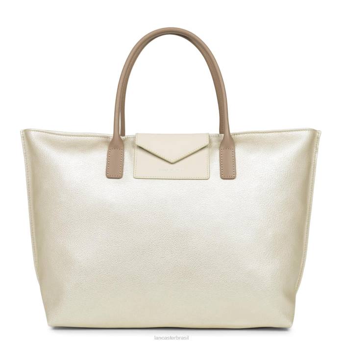 mulheres Lancaster Paris nácar-cru-nu bolsa grande maia RBF4748