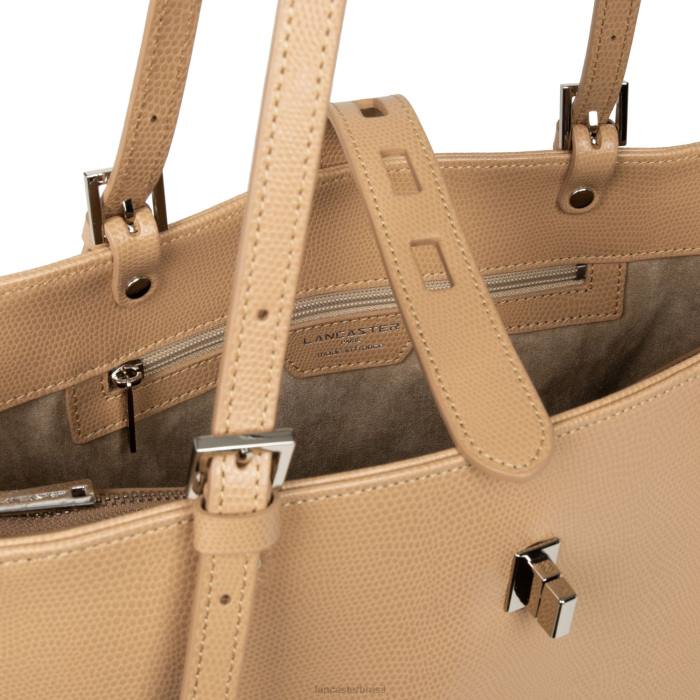 mulheres Lancaster Paris natural bolsa tote lucertola RBF44355