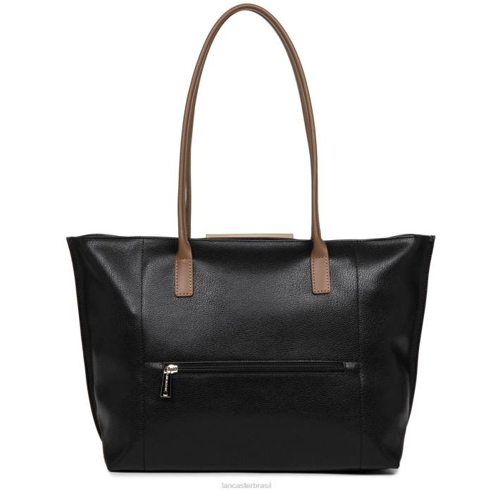 mulheres Lancaster Paris noir-nude-vison bolsa grande maia RBF4705