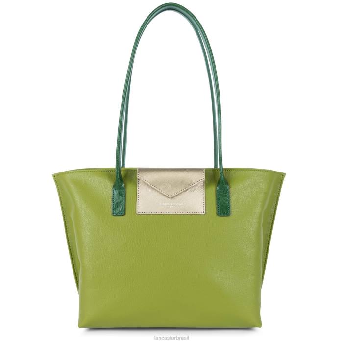 mulheres Lancaster Paris olive-fusil-vert fonce bolsa tote maya RBF42826
