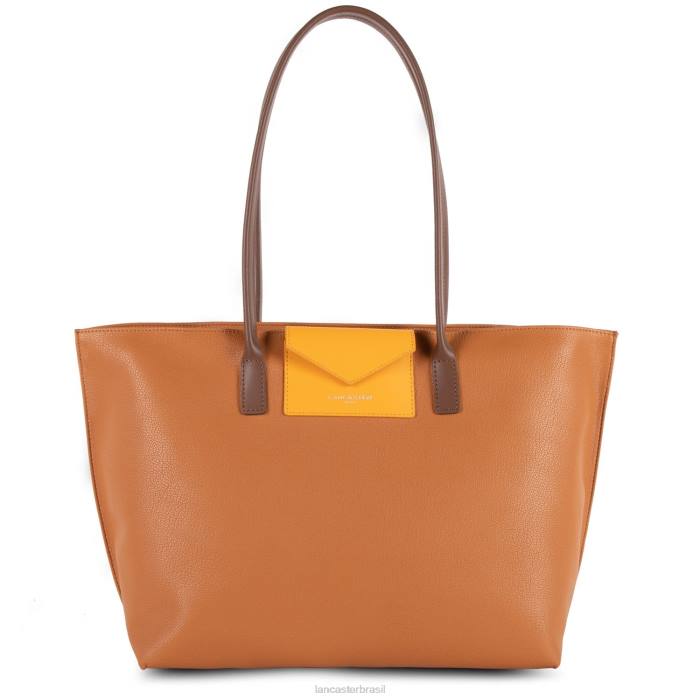 mulheres Lancaster Paris ouro-jaune-vison bolsa grande maia RBF4702