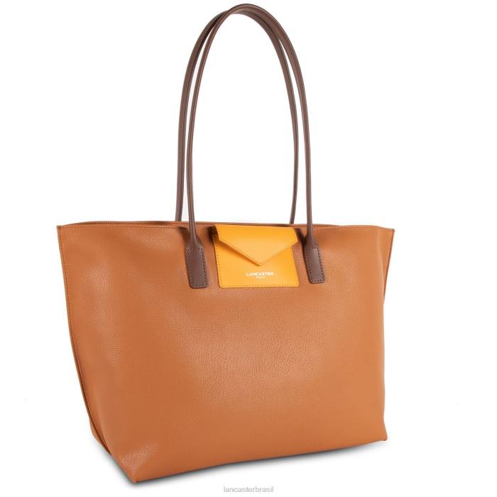 mulheres Lancaster Paris ouro-jaune-vison bolsa grande maia RBF4702