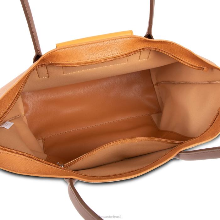 mulheres Lancaster Paris ouro-jaune-vison bolsa grande maia RBF4702