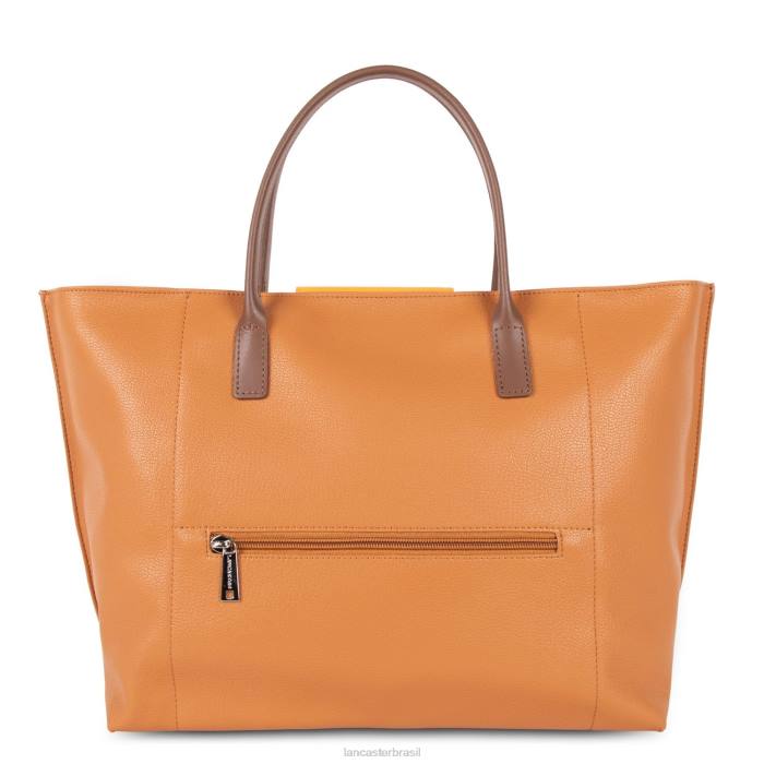 mulheres Lancaster Paris ouro-jaune-vison bolsa grande maia RBF4739